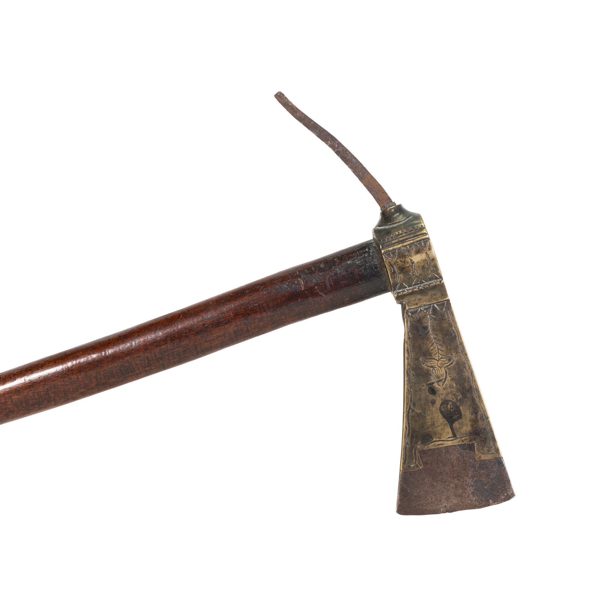 Repurposed Pipe Tomahawk with Spike