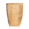 Winnebago Ash Splint Basket, Native, Basketry, Vertical