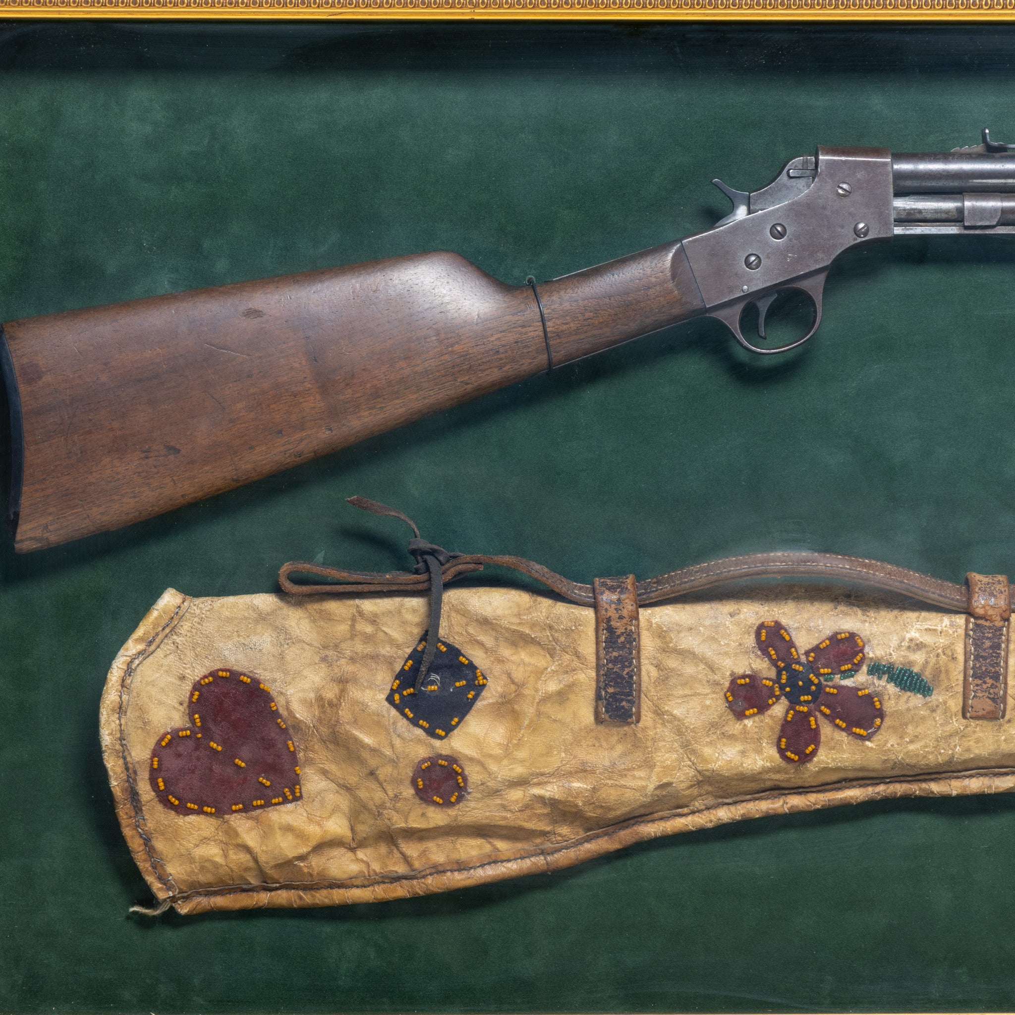 Athabaskan Rifle and Scabbard