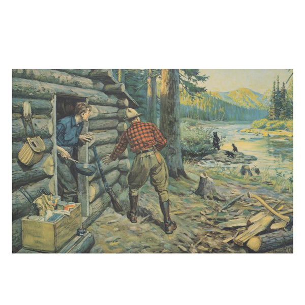 "Here They Come" by Philip Goodwin, Sporting Goods, Advertising, Calendar