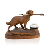 Black Forest Setter with Pen and Inkwell, Furnishings, Black Forest, Figure