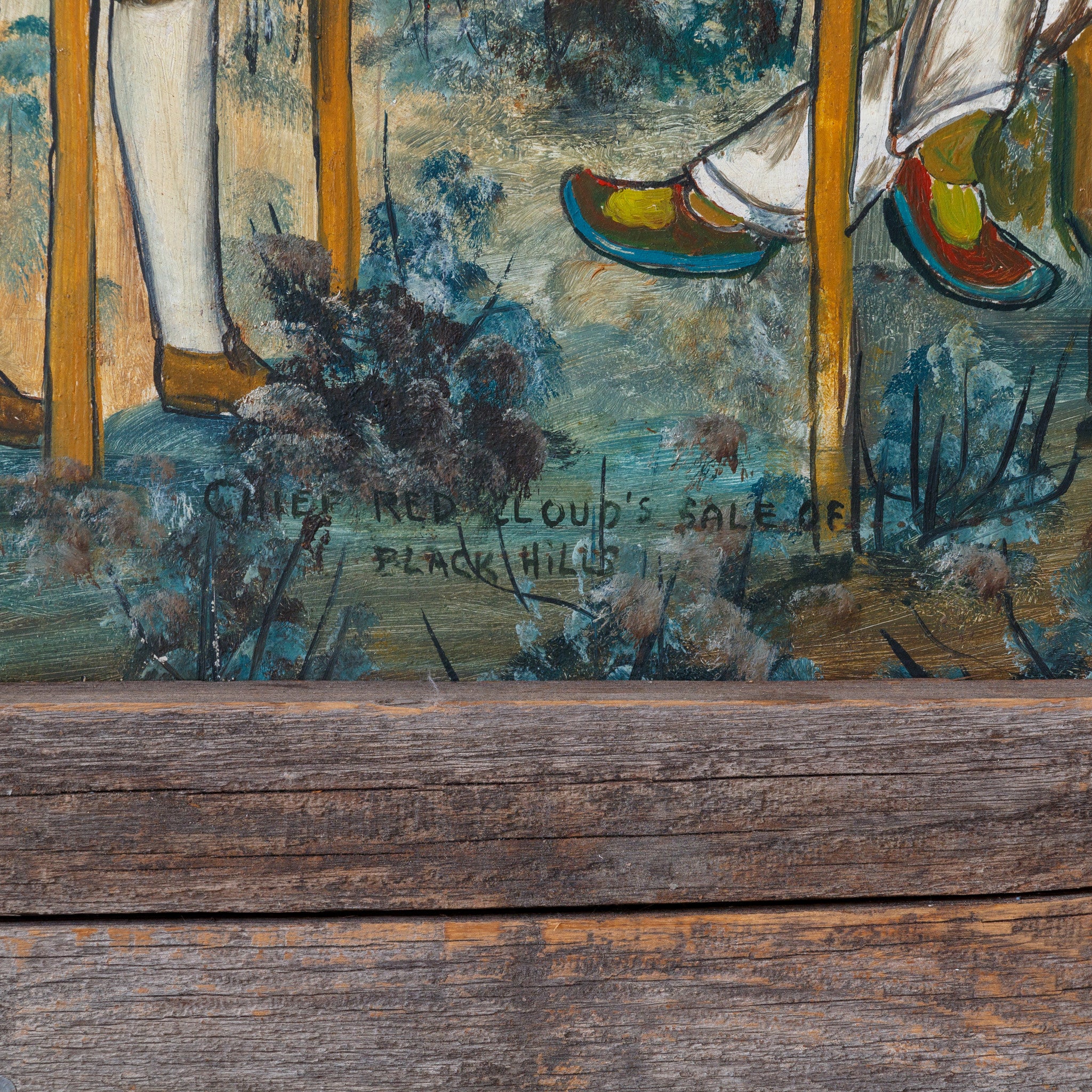 "Chief Red Cloud, Sale of Black Hills" by Wacking