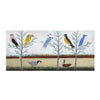 Folk Art Bird Painting, Fine Art, Painting, Still Life