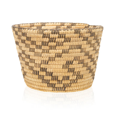Pima Basketry Bowl, Native, Basketry, Vertical