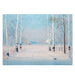 "Winter Birches" by Svend Svendsen, Fine Art, Painting, Landscape