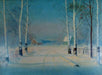 "Winter Birches" by Svend Svendsen, Fine Art, Painting, Landscape