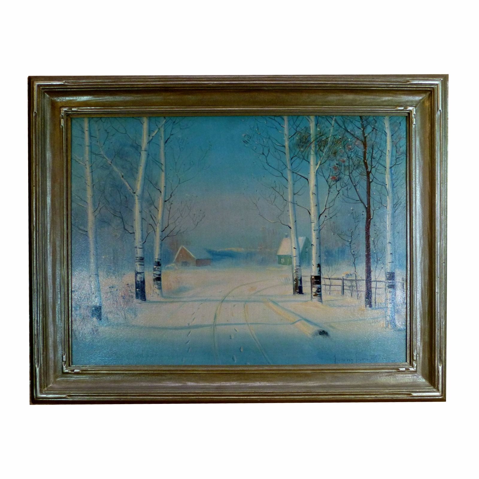 "Winter Birches" by Svend Svendsen
