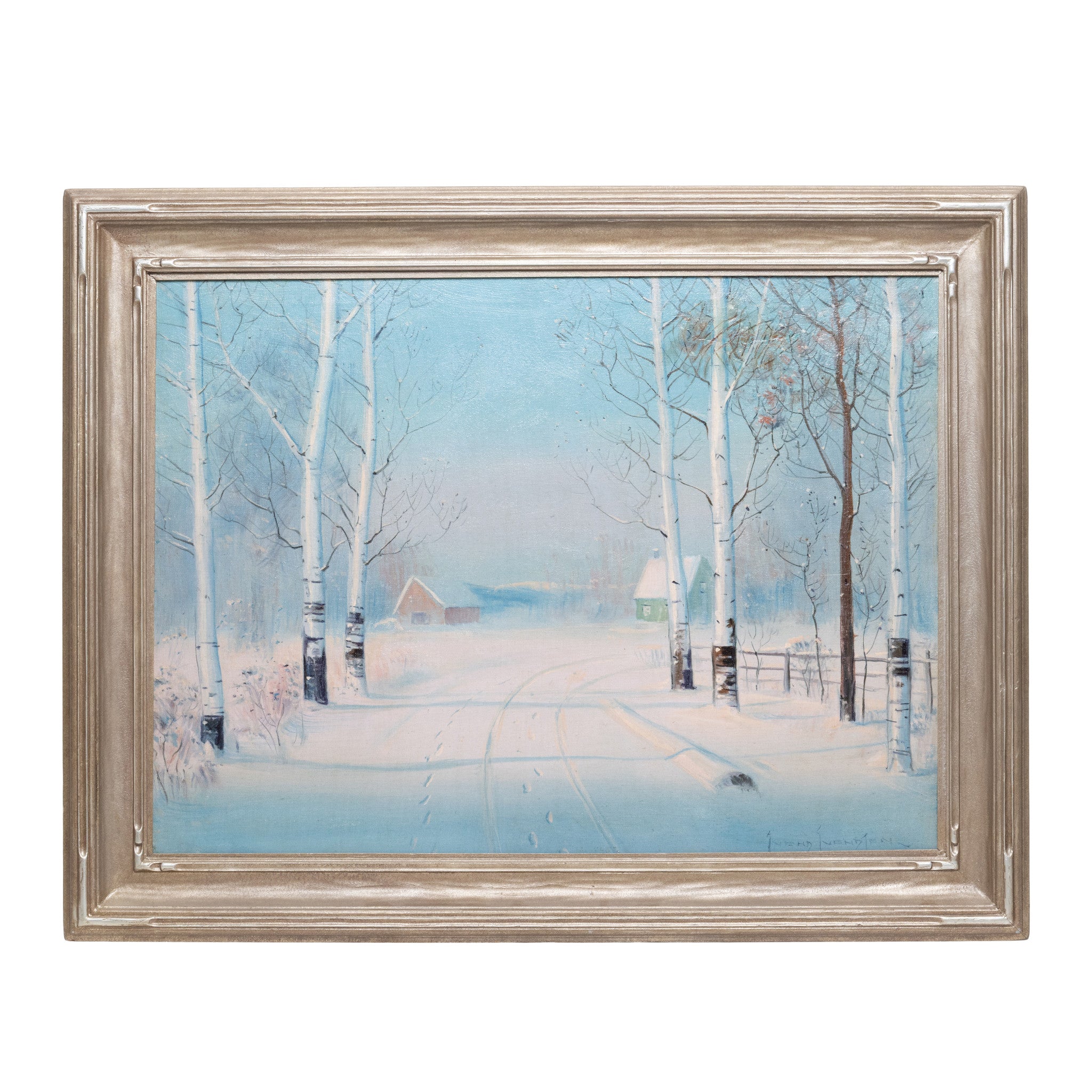 "Winter Birches" by Svend Svendsen