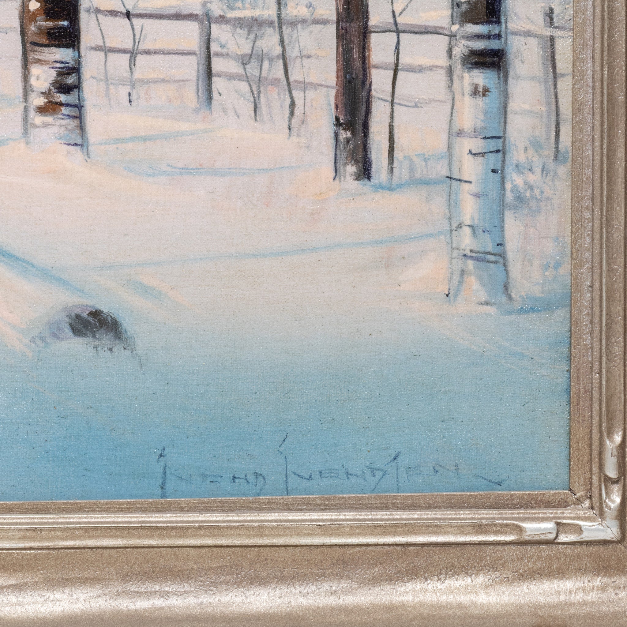 "Winter Birches" by Svend Svendsen