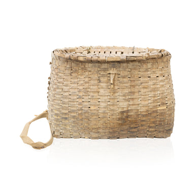 Penobscot Fishing Creel, Native, Basketry, Fishing