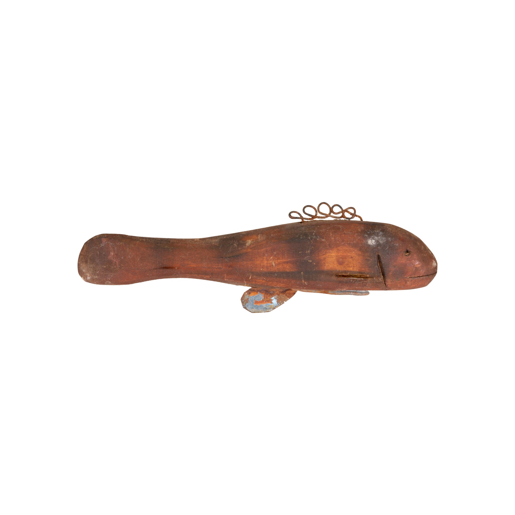 Chippewa Carved Fish Decoy
