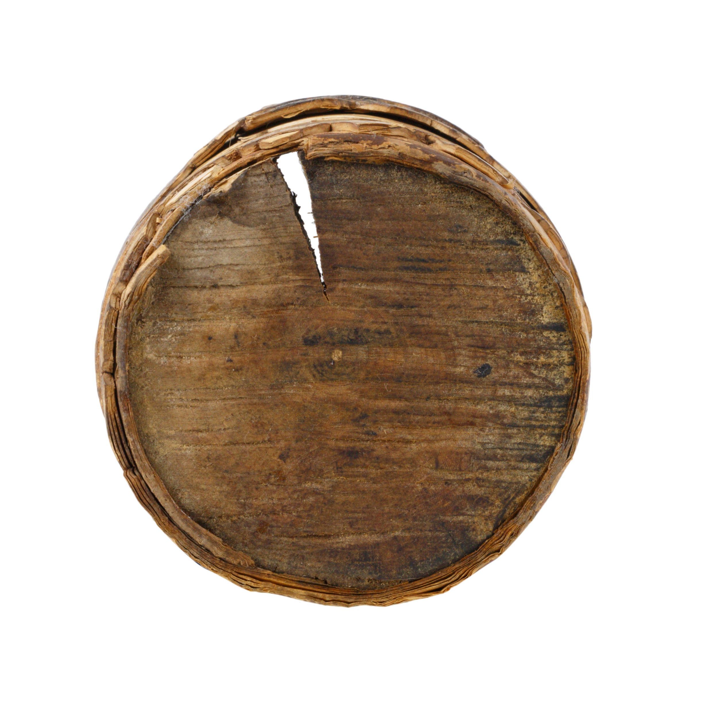 Birch Bark Dice Cup from Leech Lake Minnesota