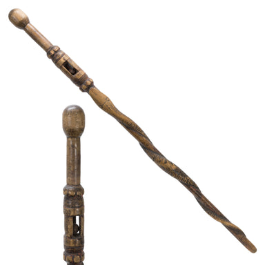 Ojibwe Society Cane, Native, Carving, Cane