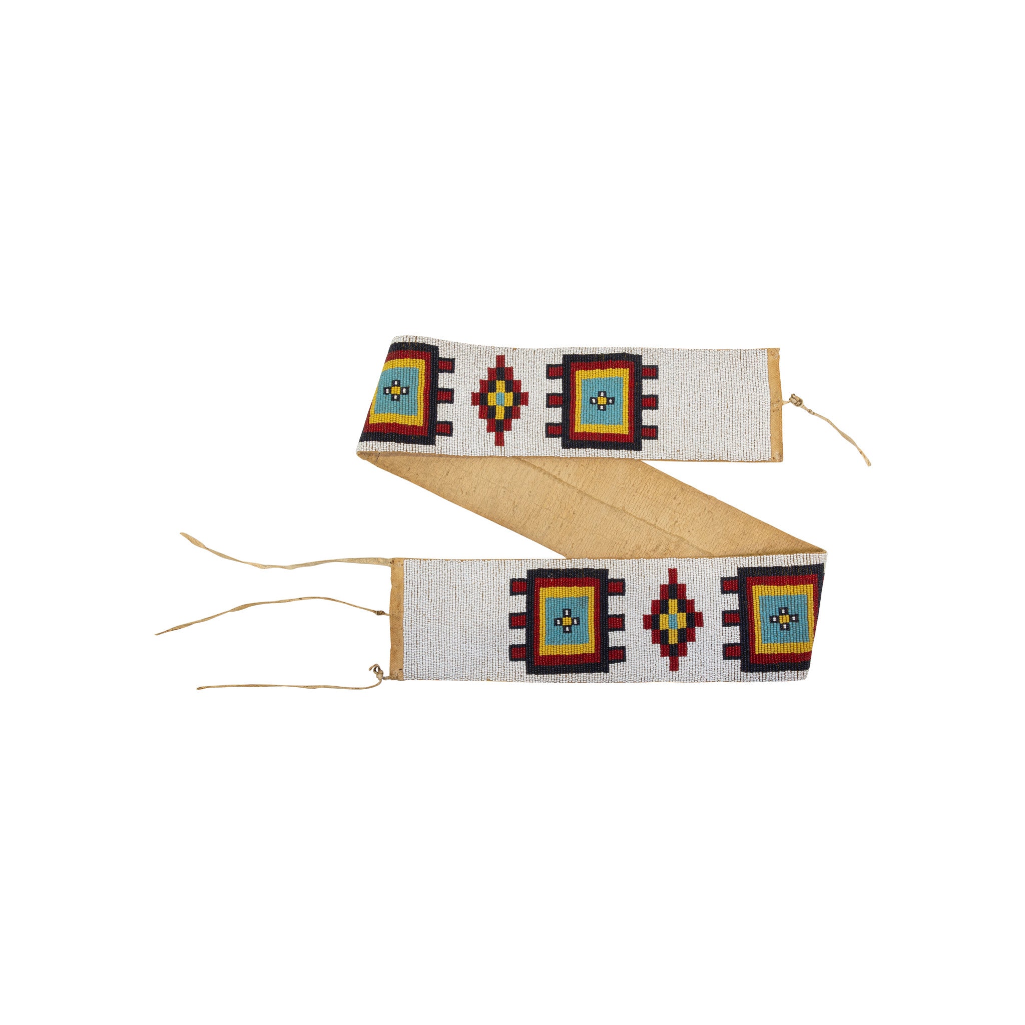 Blackfeet Bead Strip, Native, Accessory, Blanket Strip