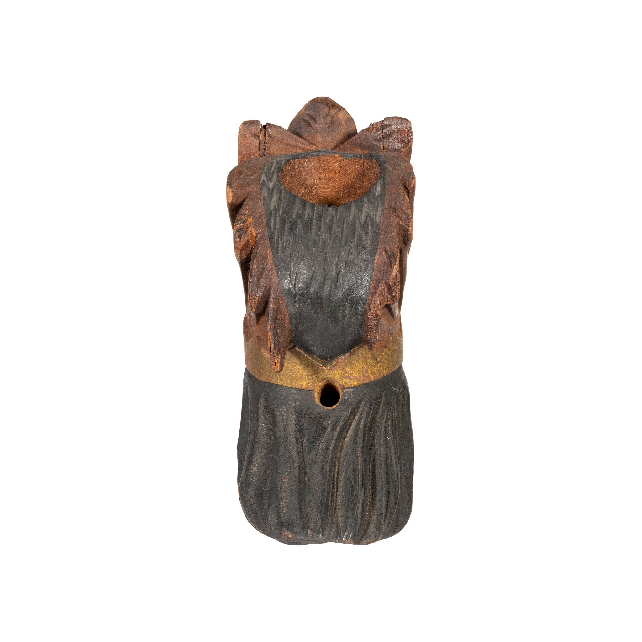 Indian Chief Carved Pipe