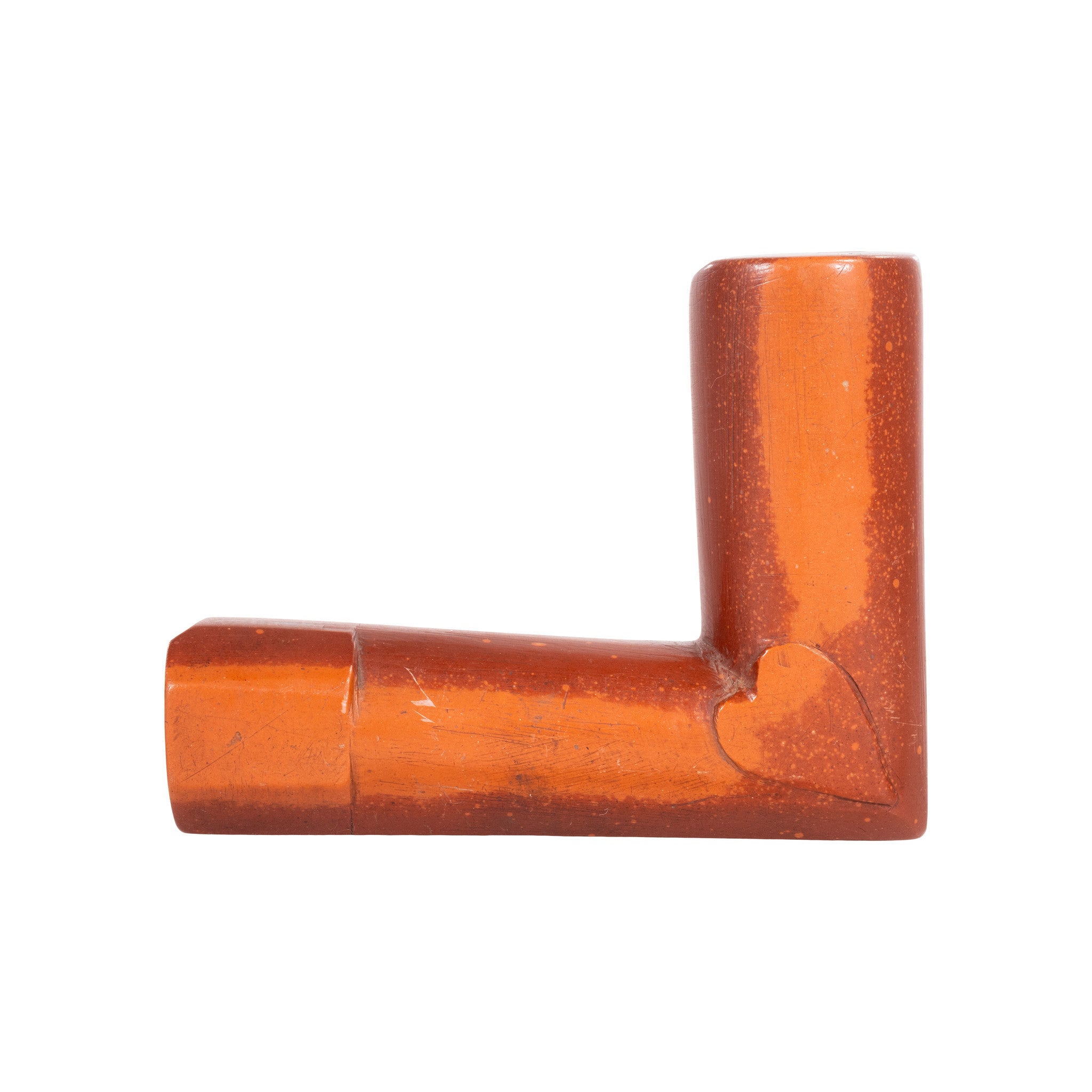 Sioux Catlinite Elbow Pipe