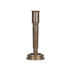 Matched Pair Trench Art Candle Holders