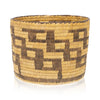 Papago Basketry Bowl, Native, Basketry, Vertical