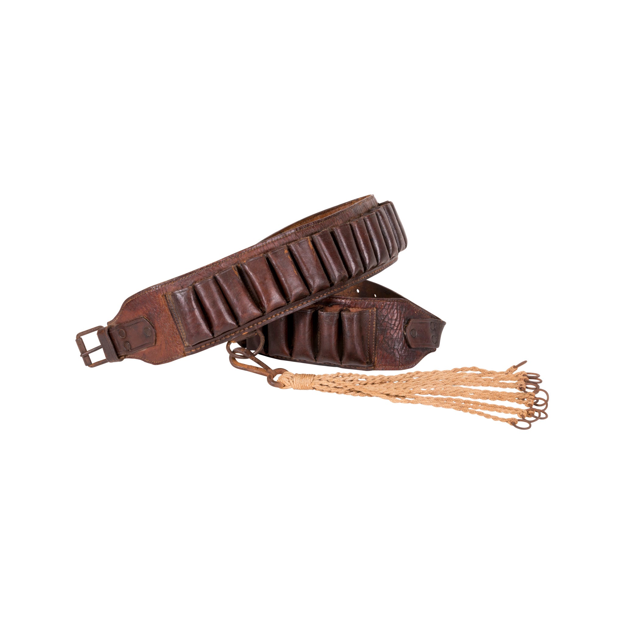 Leather Shotgunner's Belt, Western, Gun Leather, Ammo Belt