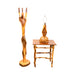 Three Piece Diamond Willow Set, Furnishings, Furniture, Table and Chair Set