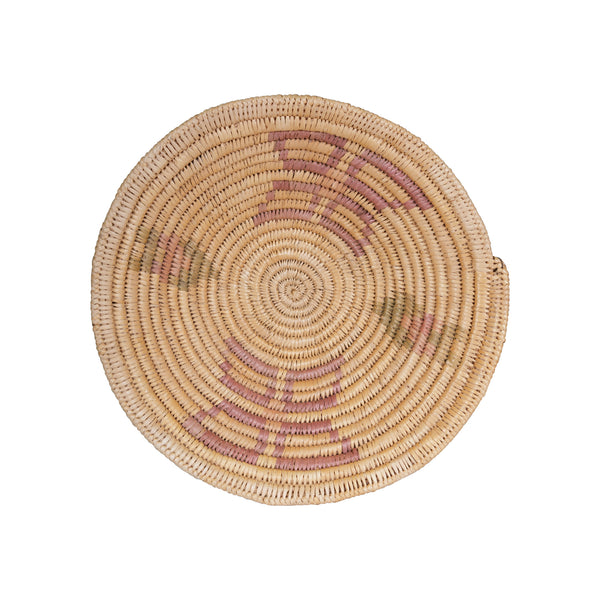 Jicarilla Apache Basket, Native, Basketry, Plate