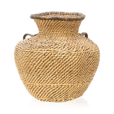 Apache Basketry Olla, Native, Basketry, Vertical