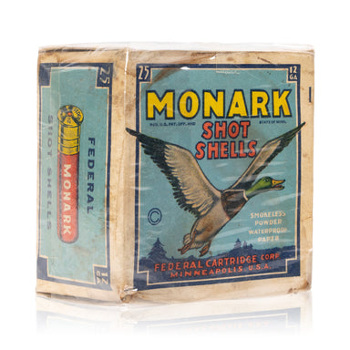 Monark Shot Shells, Firearms, Ammunition, Ammo Box