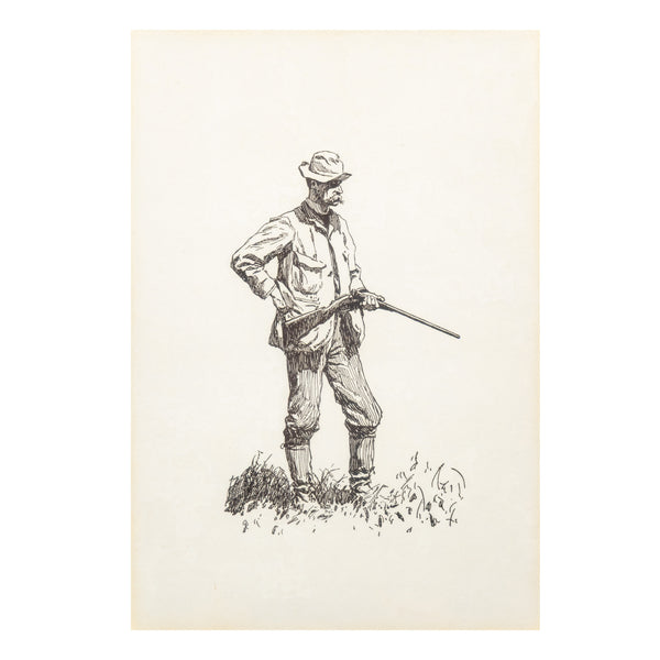 Shotgunner Sporting Print by A.B. Frost, Fine Art, Print, Other