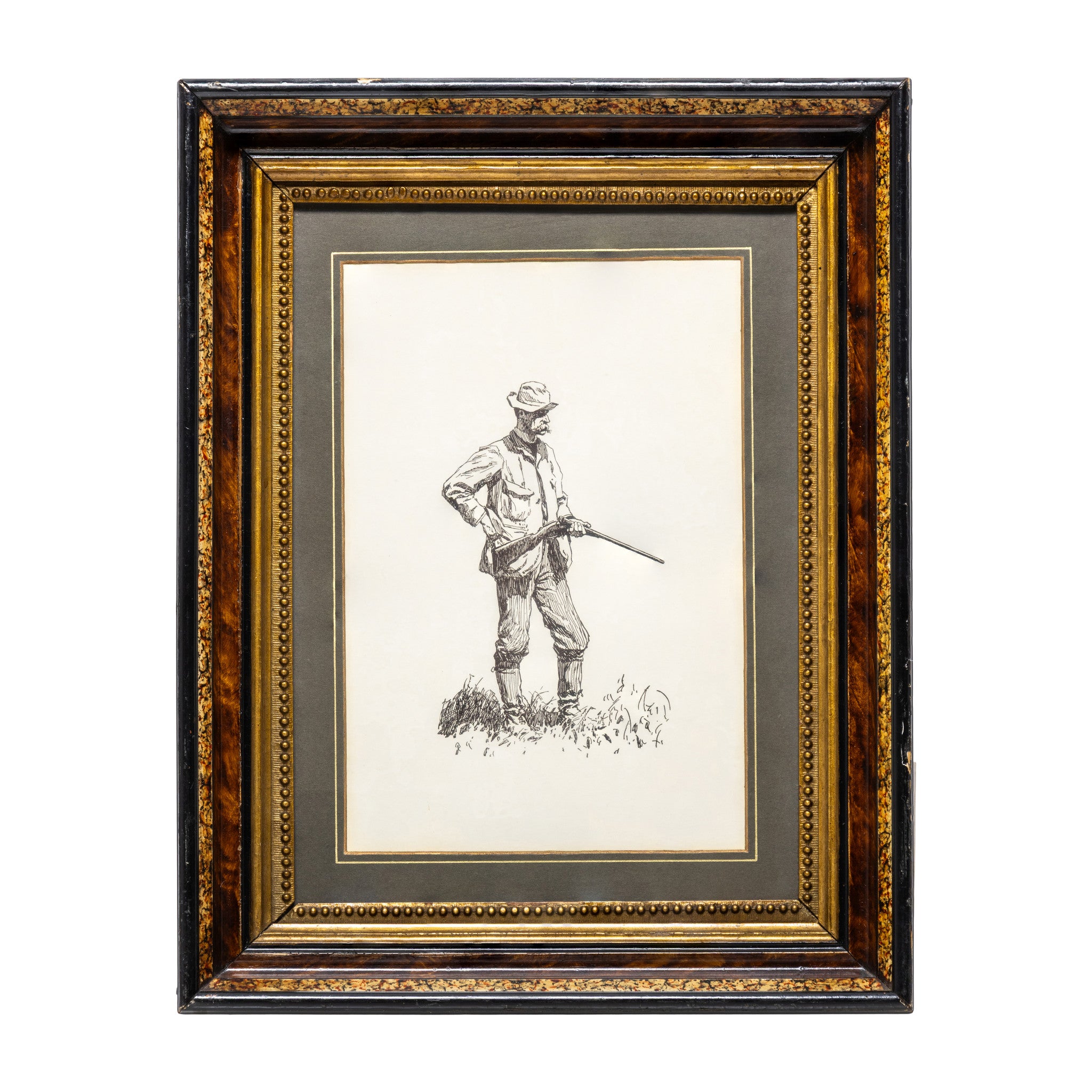 Shotgunner Sporting Print by A.B. Frost