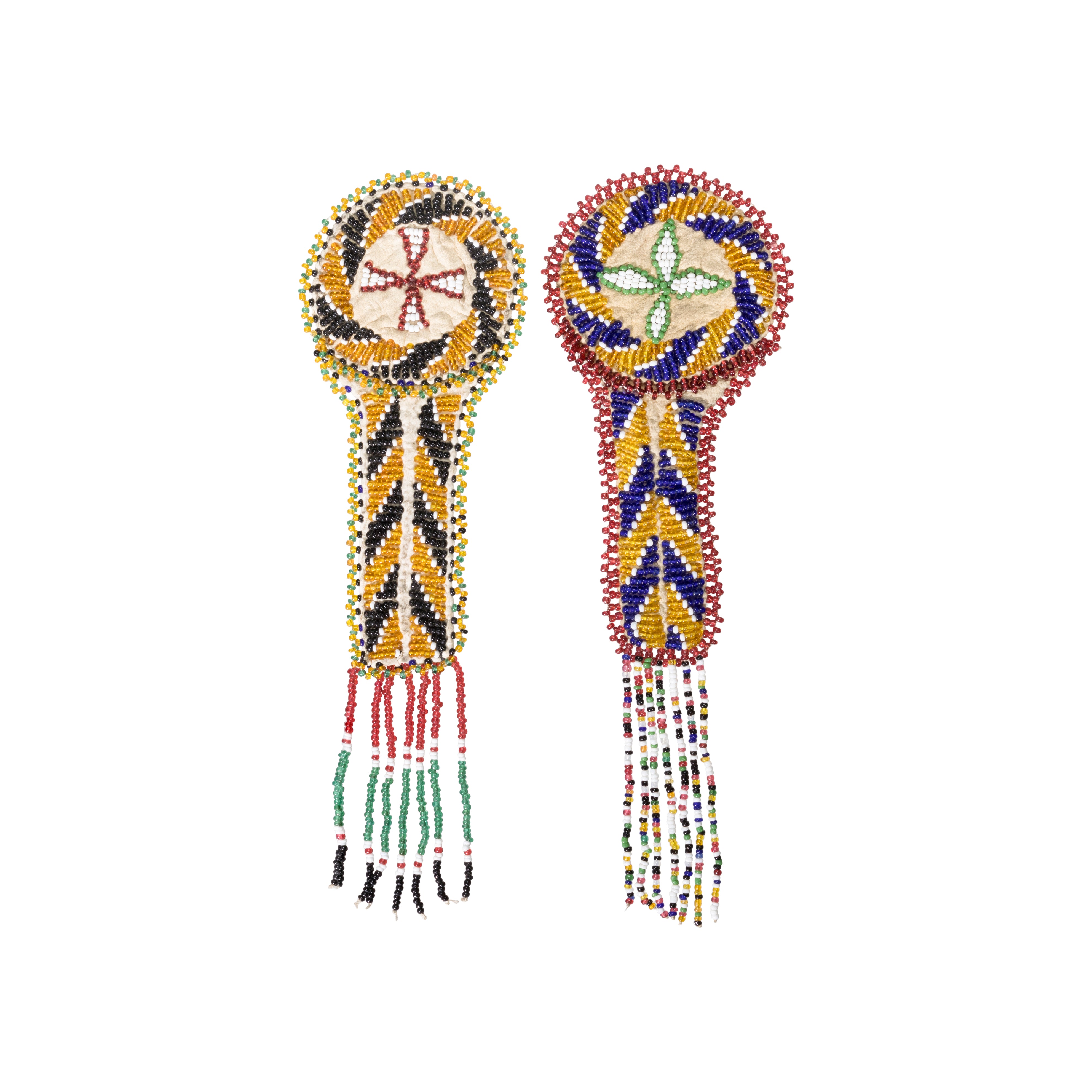 Apache Beaded Watch Fob Cases
