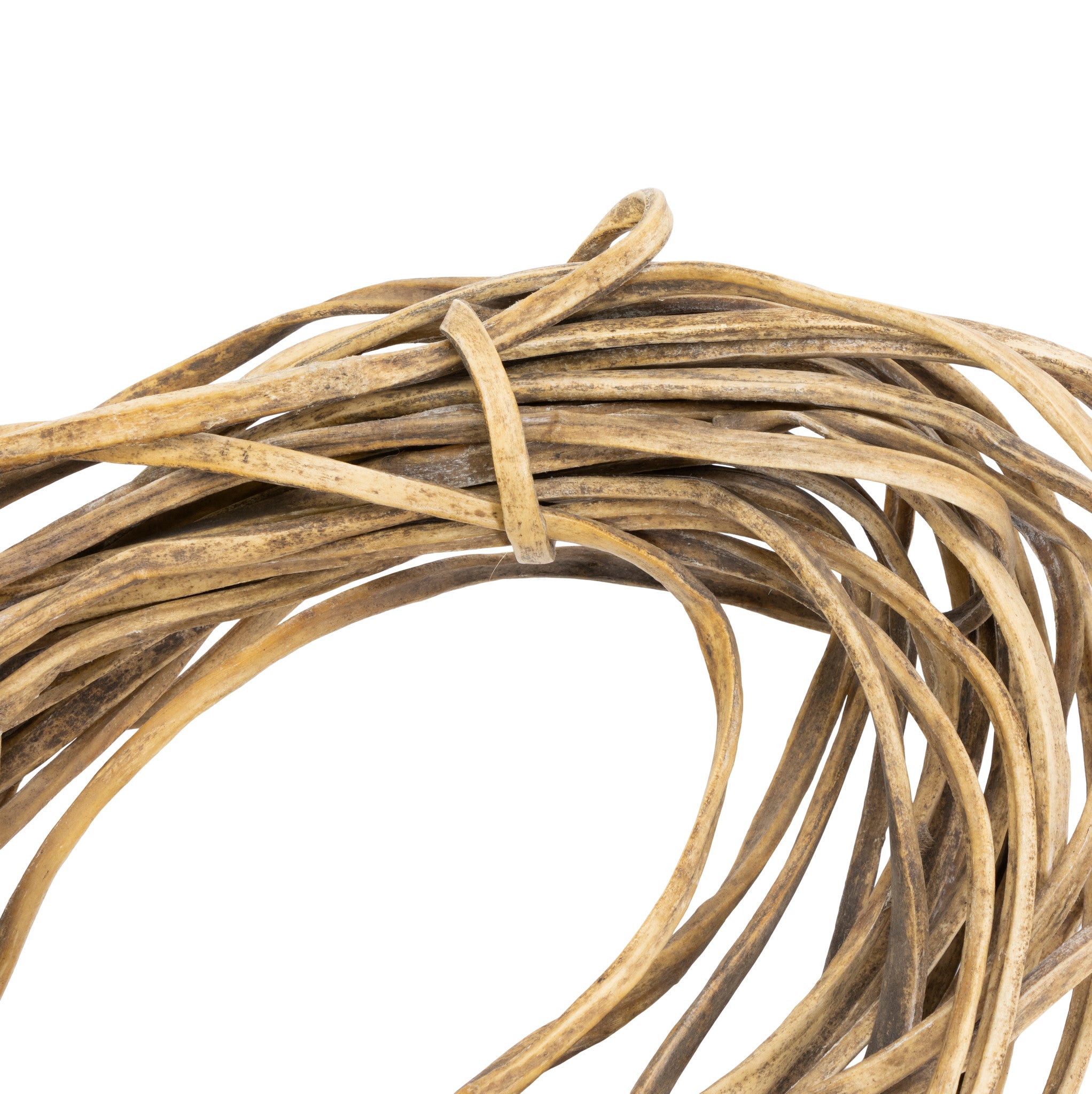Single strand rawhide rope