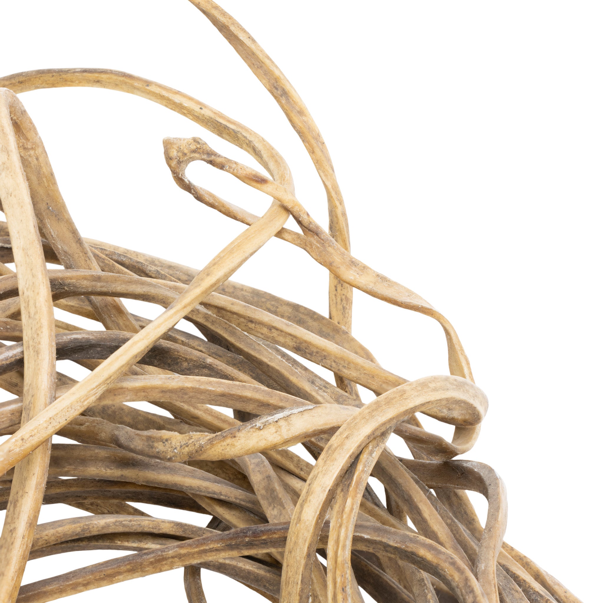 Single strand rawhide rope