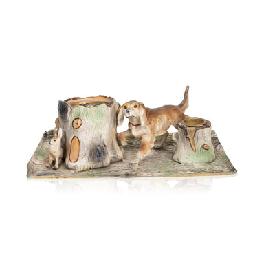 Tinware Smoking Set, Western, Tobacciana, Other