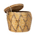 Thompson River Basket, Native, Basketry, Vertical