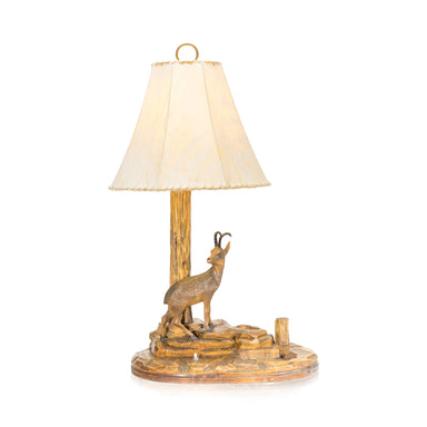 Black Forest Chamois Table Lamp, Furnishings, Black Forest, Other