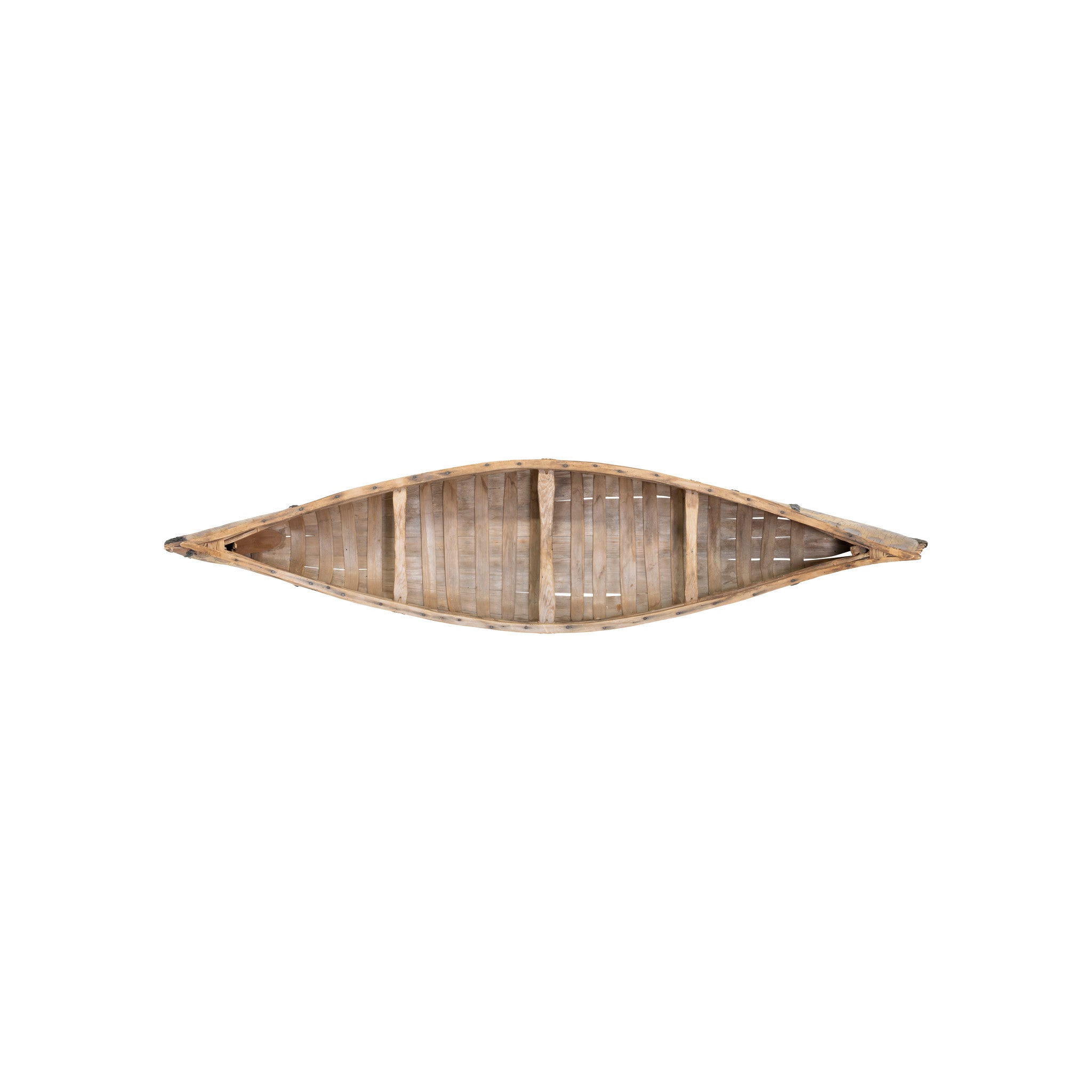 Chippewa Birch Bark Model Canoe