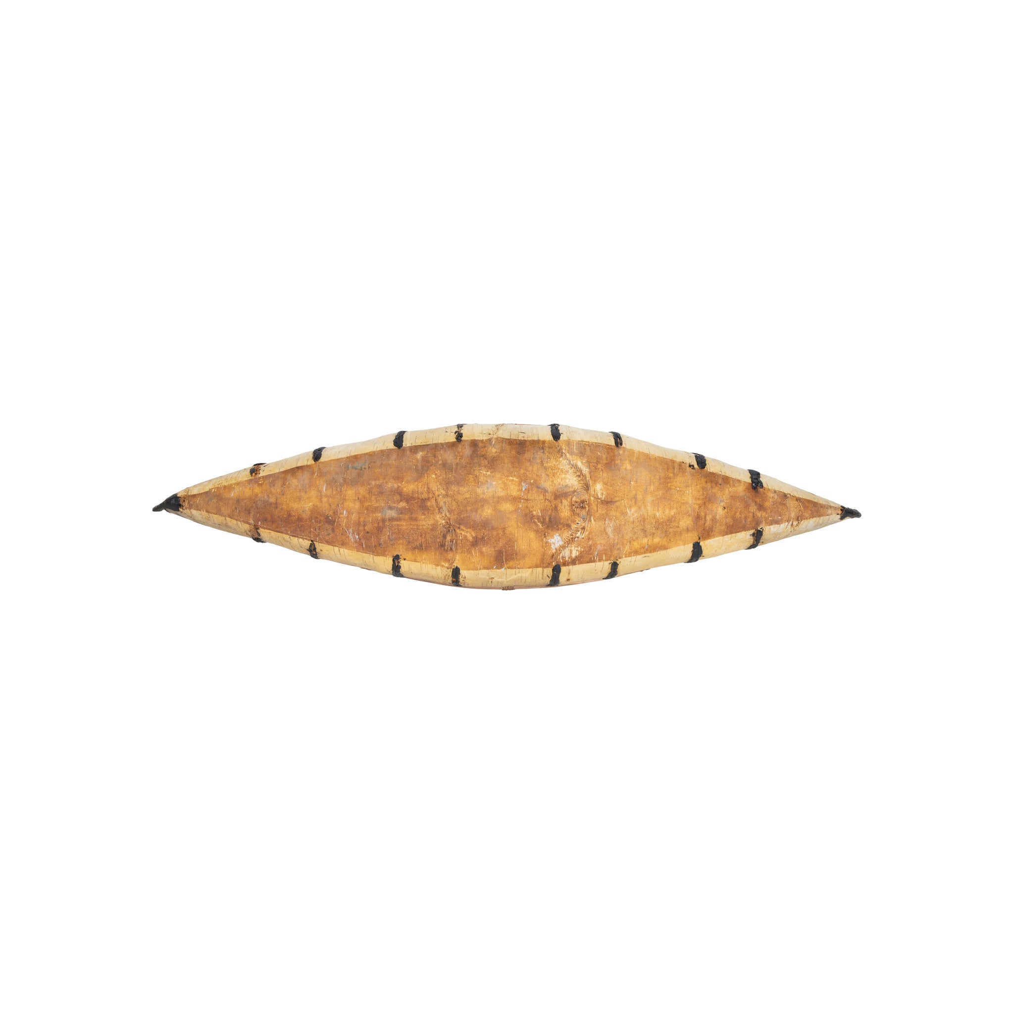 Chippewa Birch Bark Model Canoe