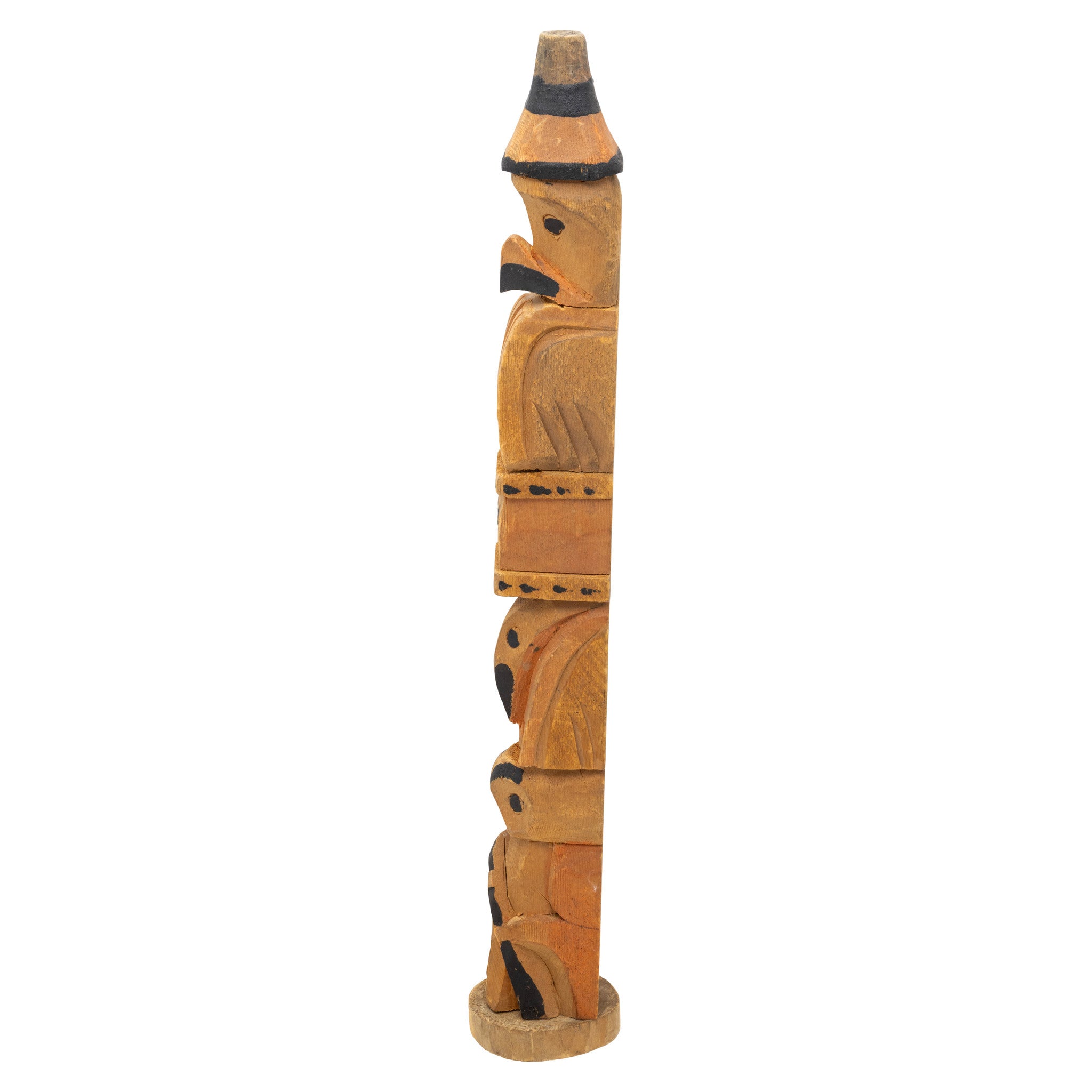 Coast Salish Model of Chief Shakes Totem