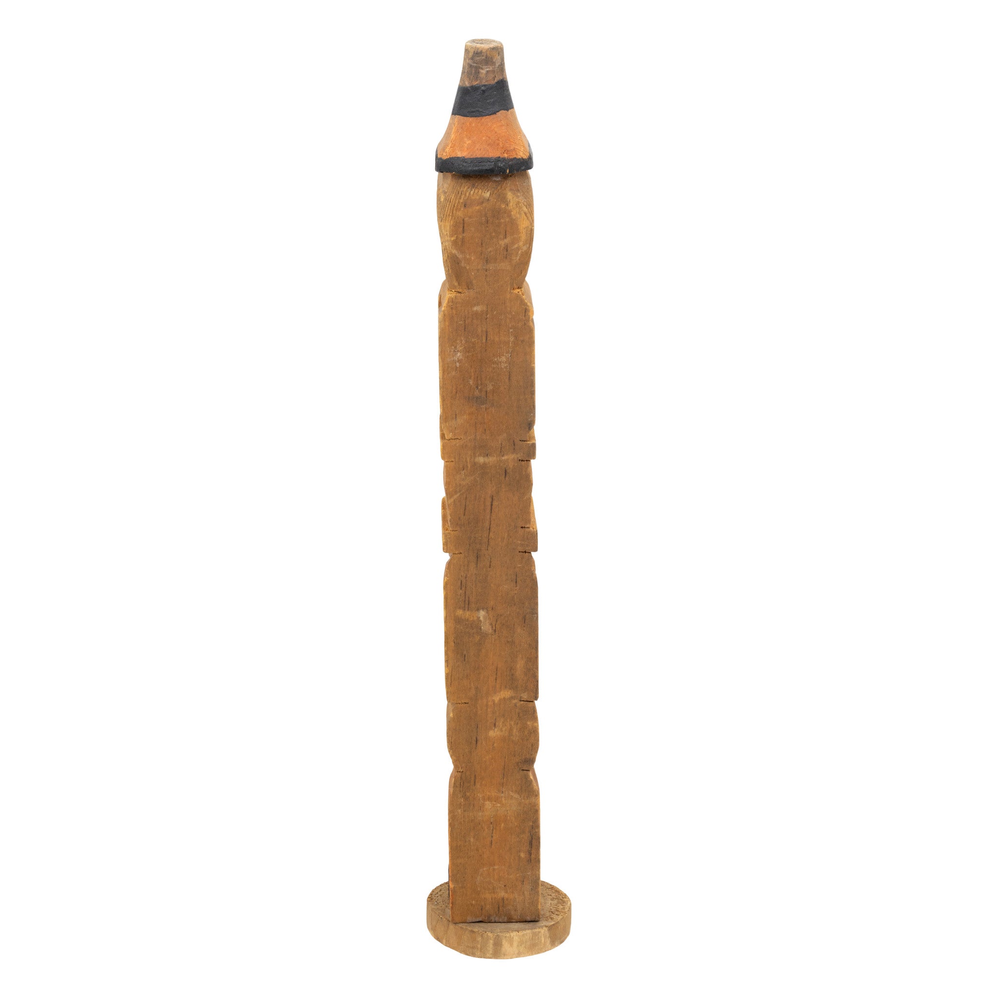 Coast Salish Model of Chief Shakes Totem