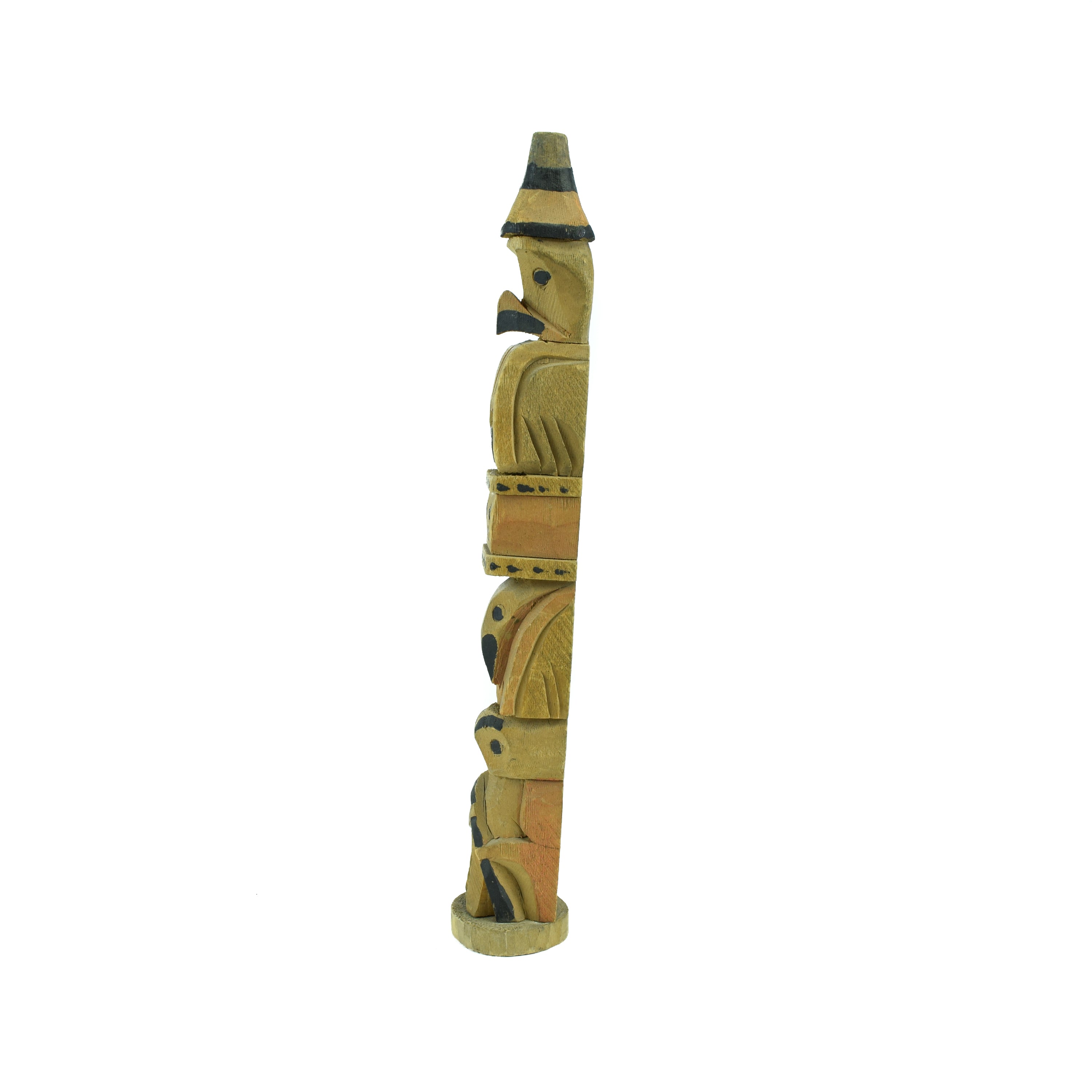 Coast Salish Model of Chief Shakes Totem