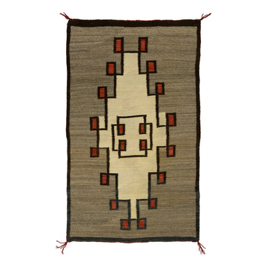 Navajo Old Style Crystal Weaving, Native, Weaving, Floor Rug