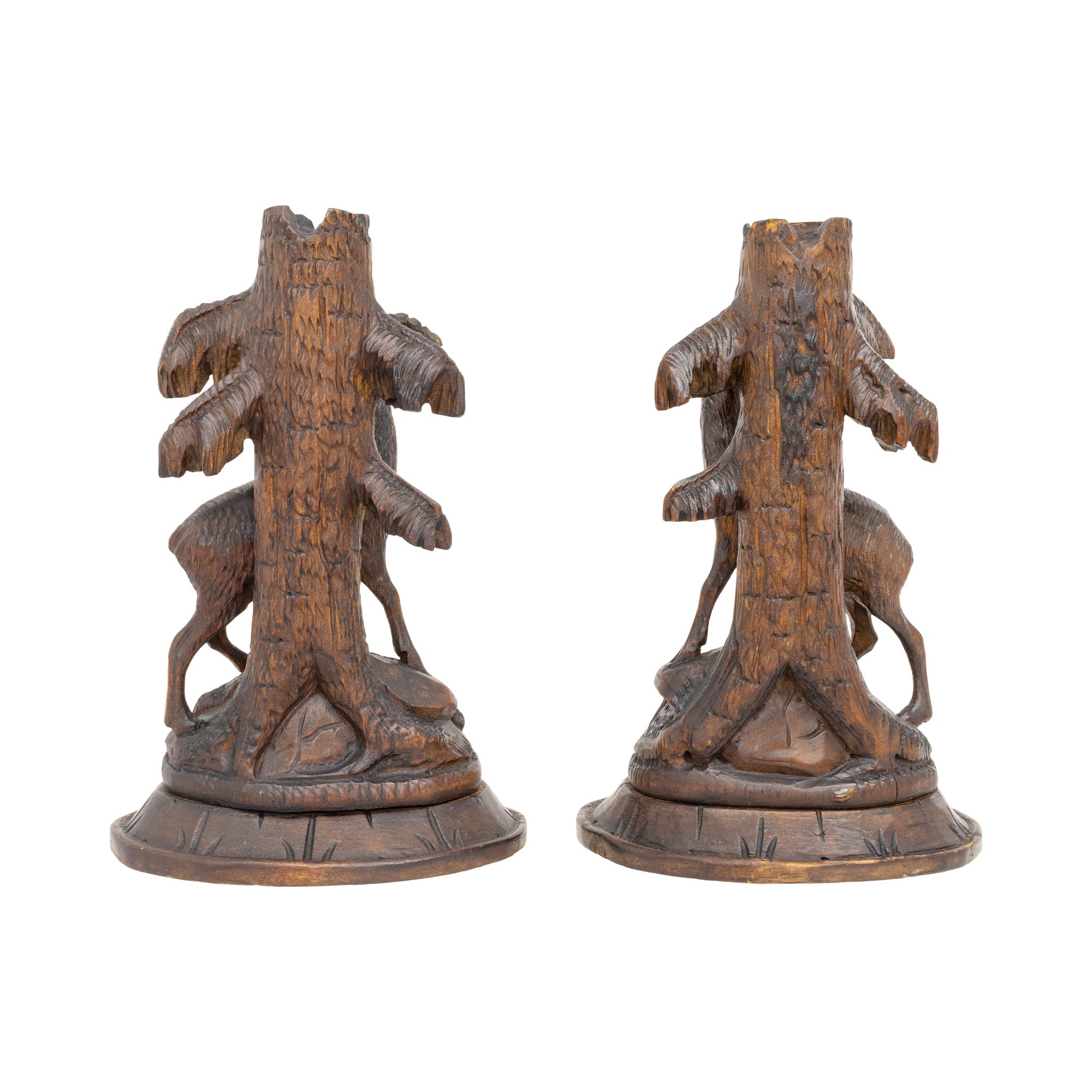 Chamois Candlesticks