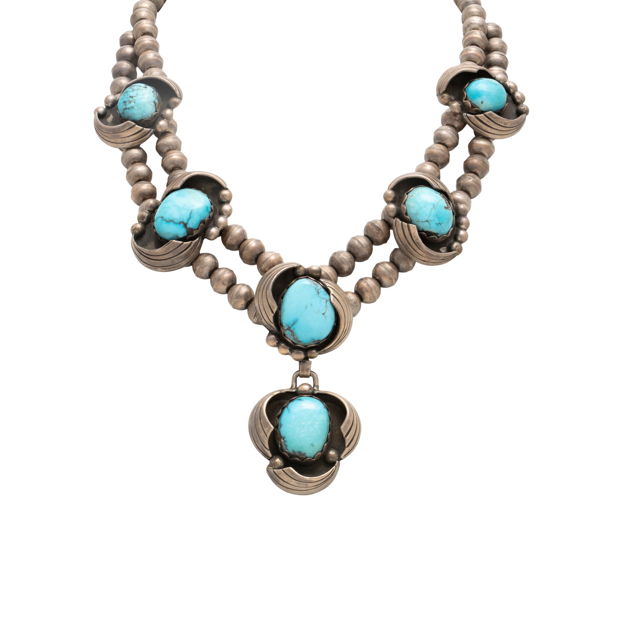 Navajo Turquoise Necklace, Jewelry, Necklace, Native