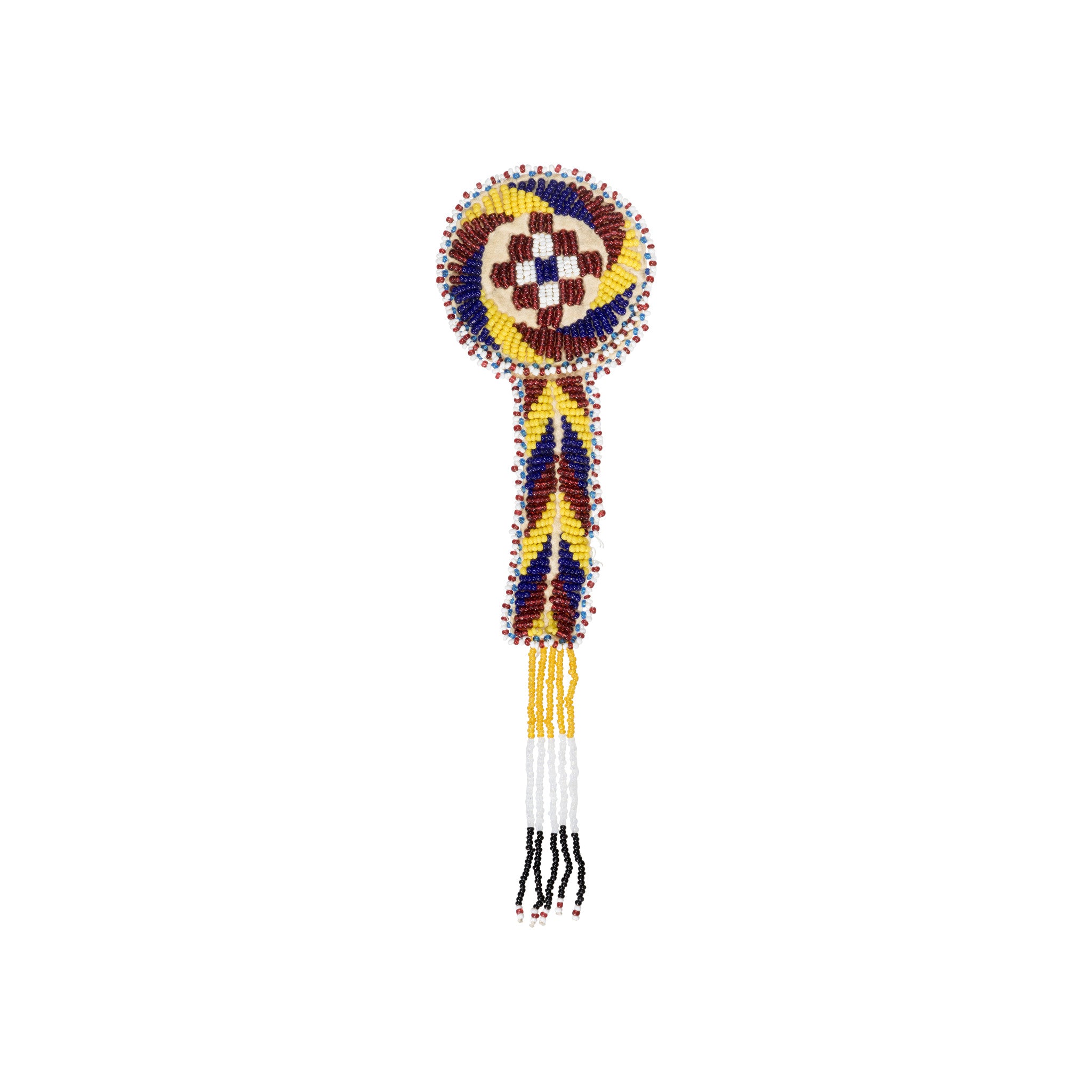 Apache Beaded Watch Fob, Native, Accessory, Watch Fob