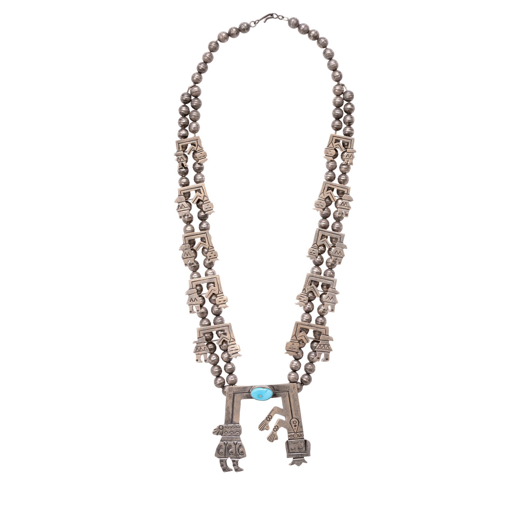 Navajo Yei Squash Blossom, Jewelry, Squash Blossom, Native