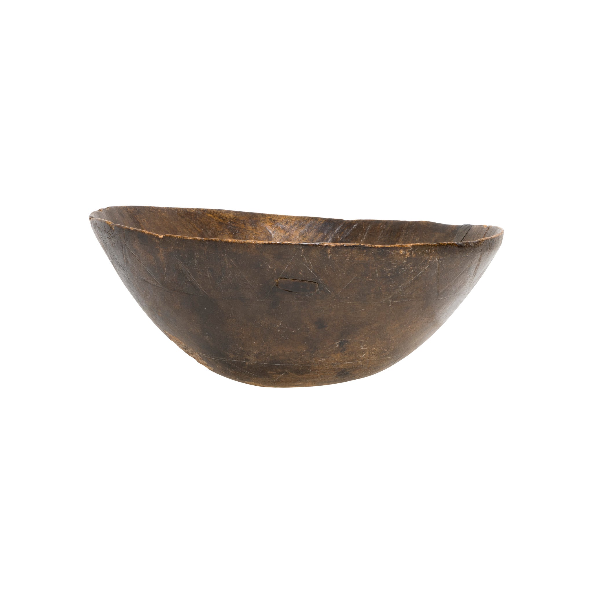 Micmac Carved Bowl