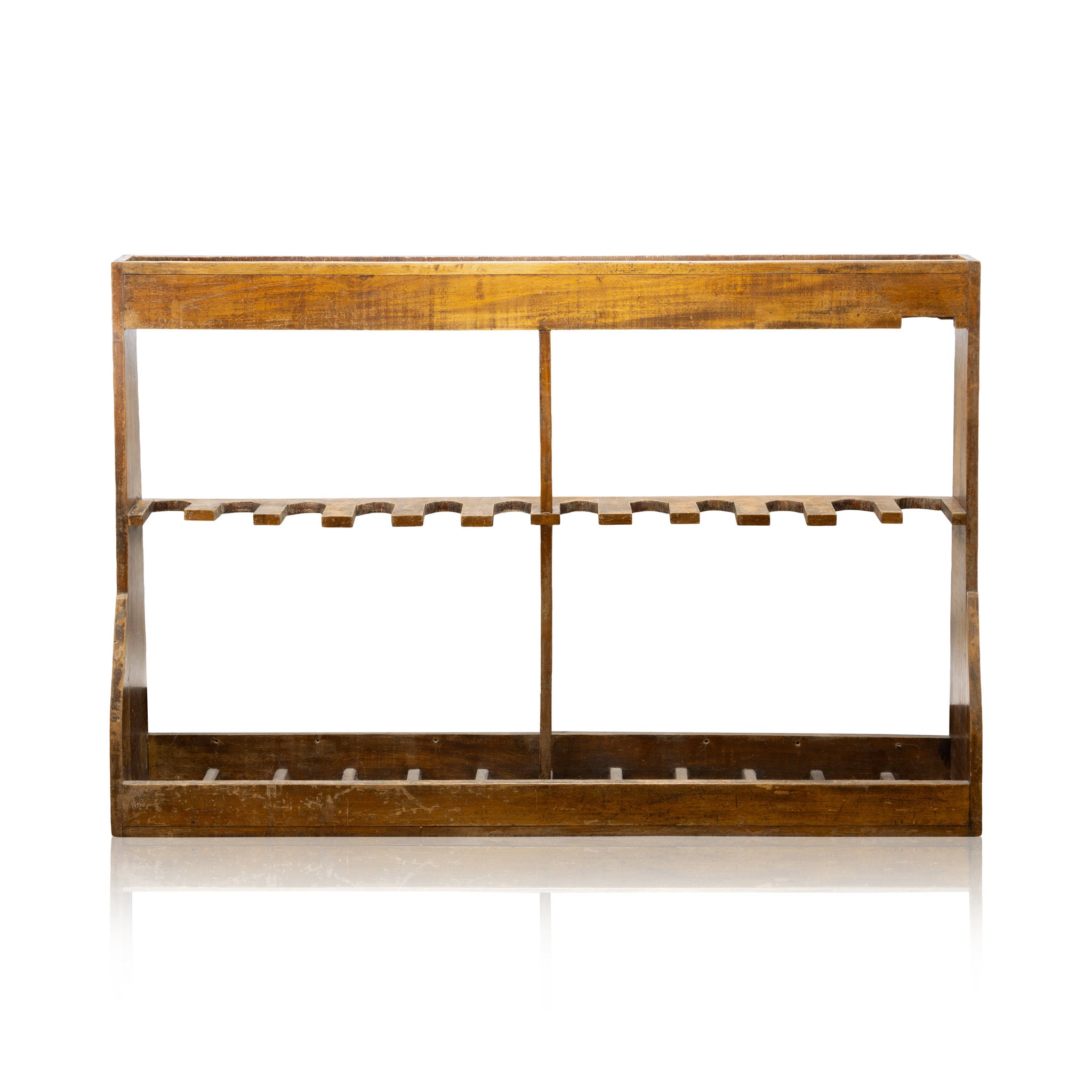 Walnut Gun Rack, Furnishings, Furniture, Gun Rack