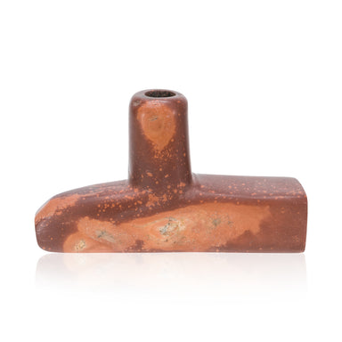 Nez Perce Catlinite T Pipe, Native, Pipe, Catlinite