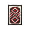 Navajo Negative dazzler, Native, Weaving, Floor Rug