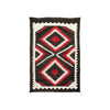 Navajo Negative dazzler, Native, Weaving, Floor Rug